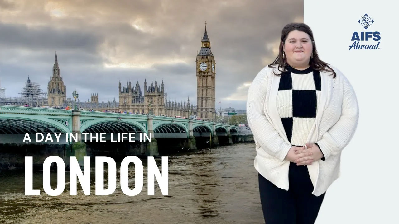 AIFS Abroad student Allie's London video.